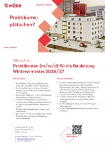 Ausschreibung Bauleiter/in